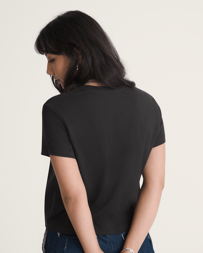 Vans Salton Crew T-Shirt in Black