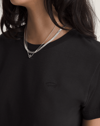 Vans Salton Crew T-Shirt in Black