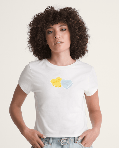Vans Candy Mixed Emo T-Shirt in Marshmallow White