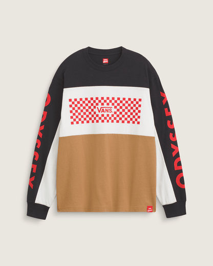 Vans Vans X Odyssey Long Sleeve Jersey in Odyssey Black