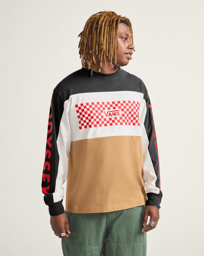 Vans Vans X Odyssey Long Sleeve Jersey in Odyssey Black