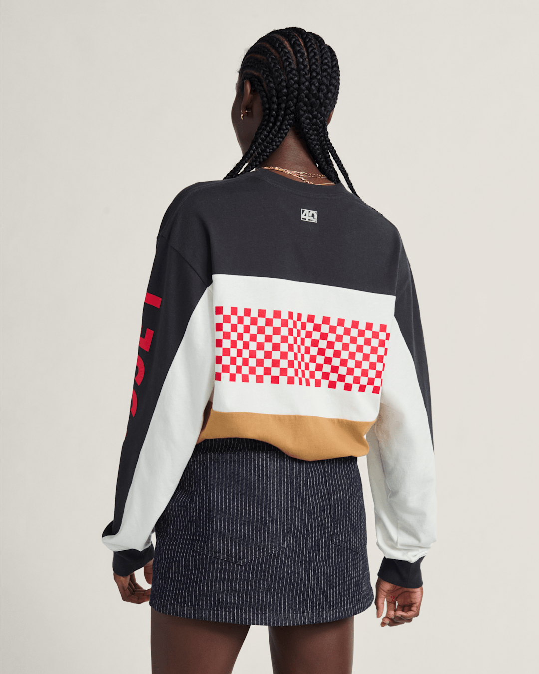 Vans Vans X Odyssey Long Sleeve Jersey in Odyssey Black