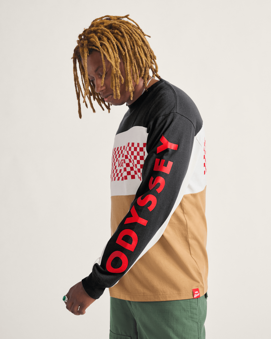 Vans Vans X Odyssey Long Sleeve Jersey in Odyssey Black