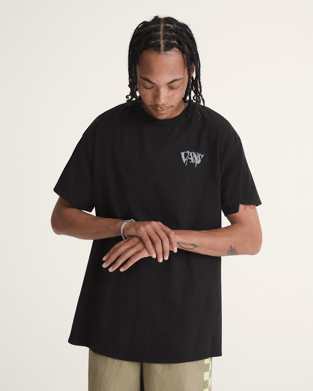 Vans Waffle Shop Optic Eye T-Shirt in Black
