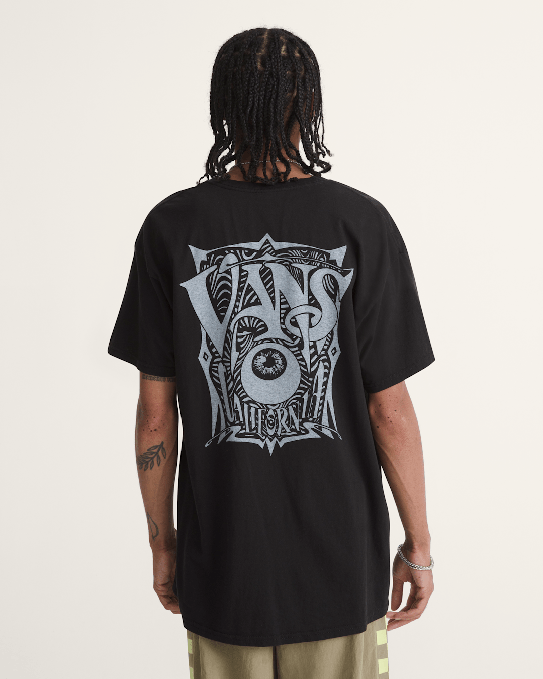 Vans Waffle Shop Optic Eye T-Shirt in Black