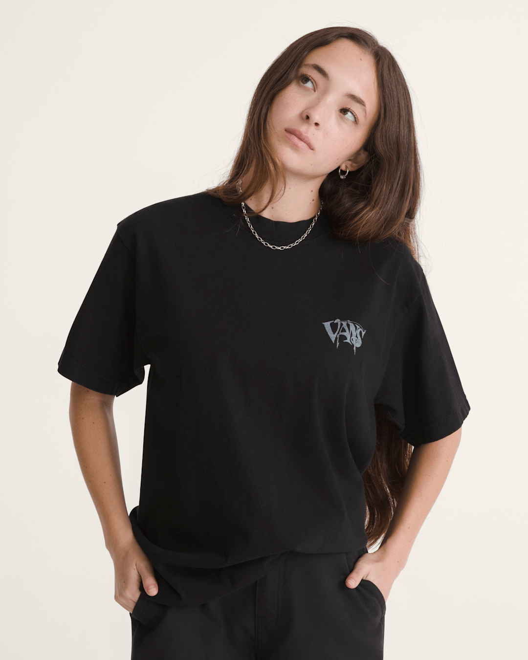 Vans Waffle Shop Optic Eye T-Shirt in Black
