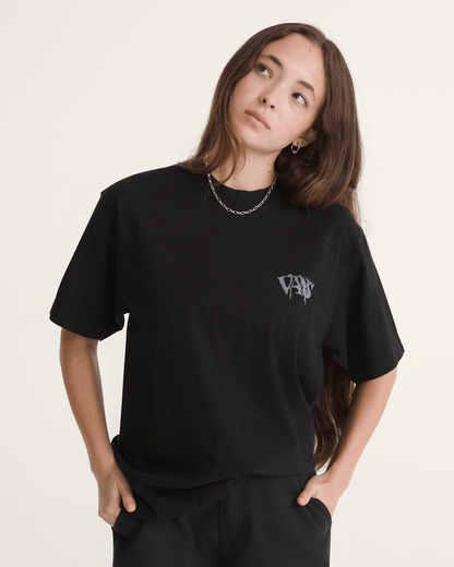 Vans Waffle Shop Optic Eye T-Shirt in Black