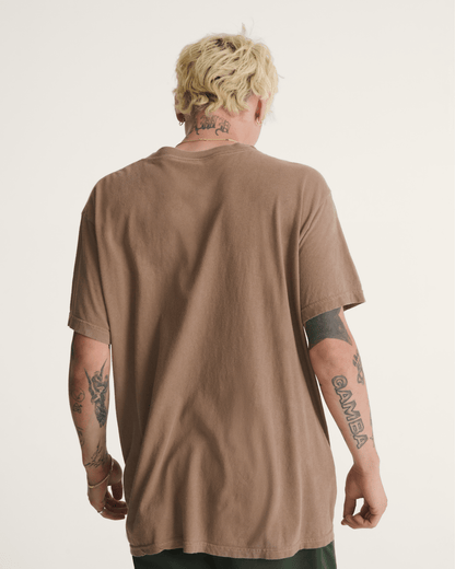 Vans Waffle Shop Sun Vans Style T-Shirt in Brown