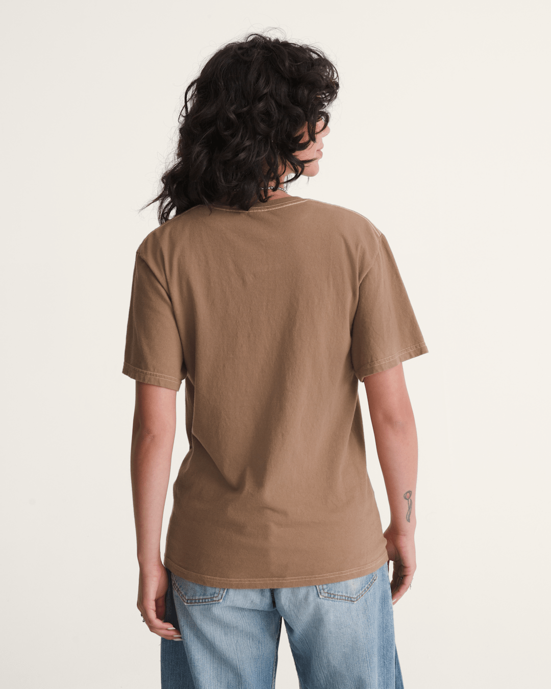 Vans Waffle Shop Sun Vans Style T-Shirt in Brown