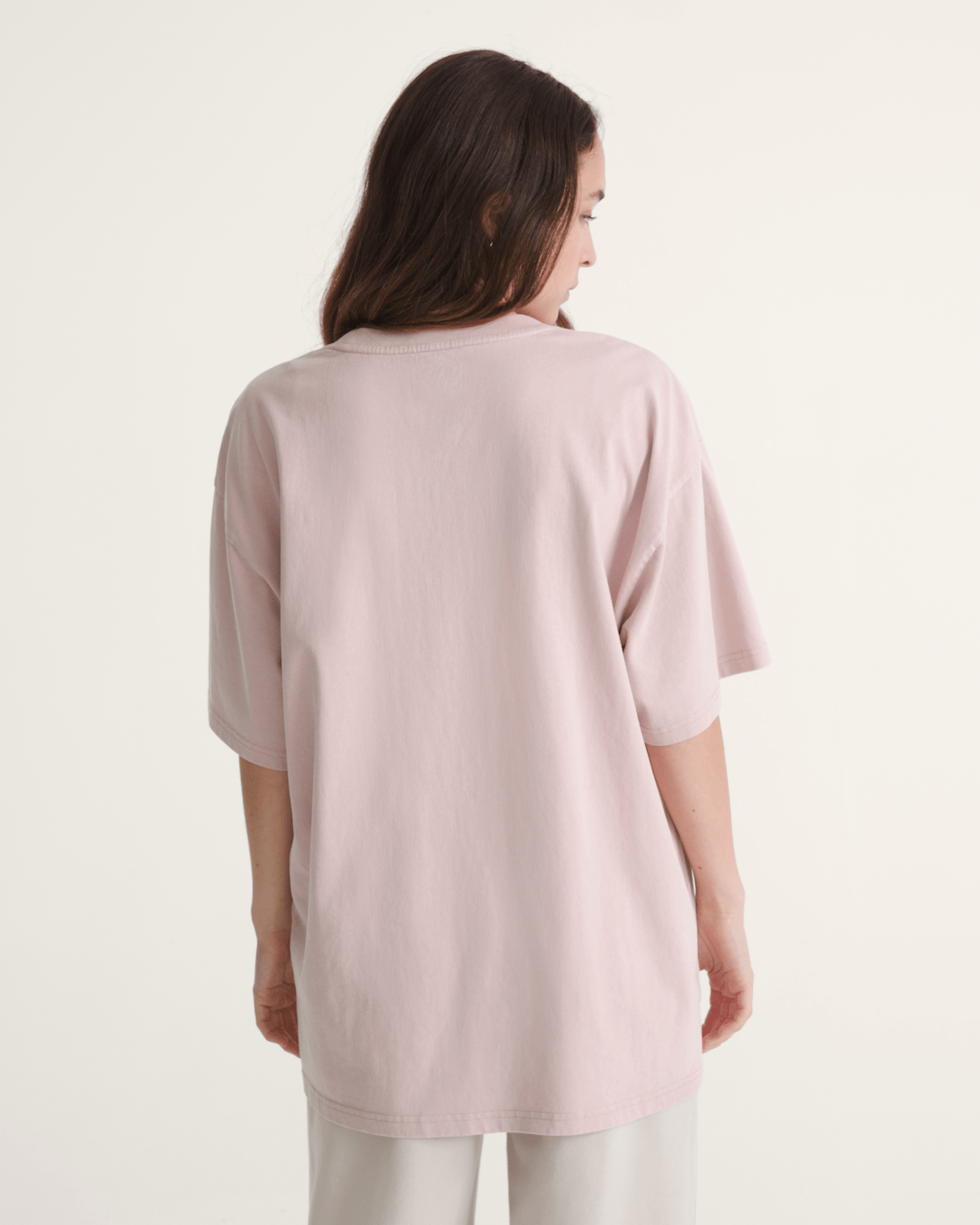 Vans Snow Chutes T-Shirt in Sepia Rose Pink
