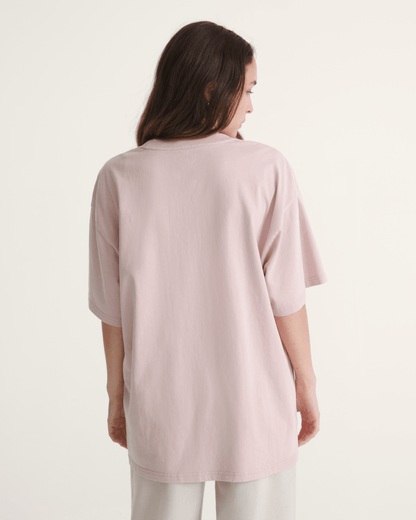 Vans Snow Chutes T-Shirt in Sepia Rose Pink
