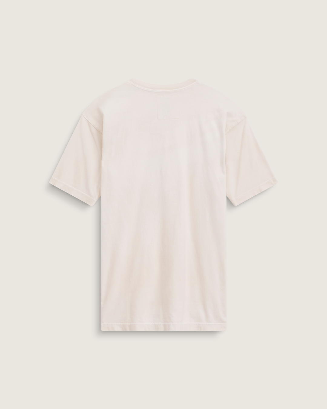 Vans Waffle Shop Wave Blend T-Shirt in Marshmallow White