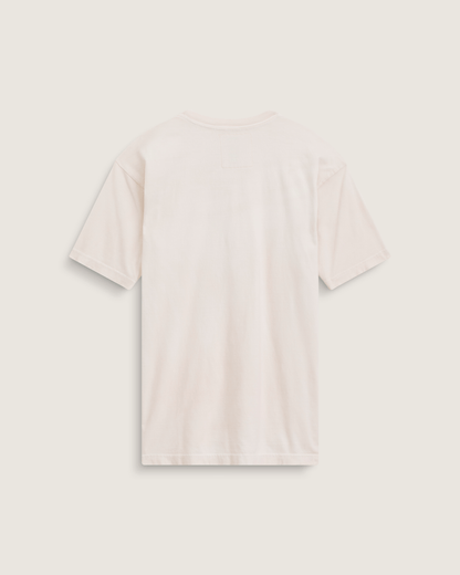 Vans Waffle Shop Wave Blend T-Shirt in Marshmallow White