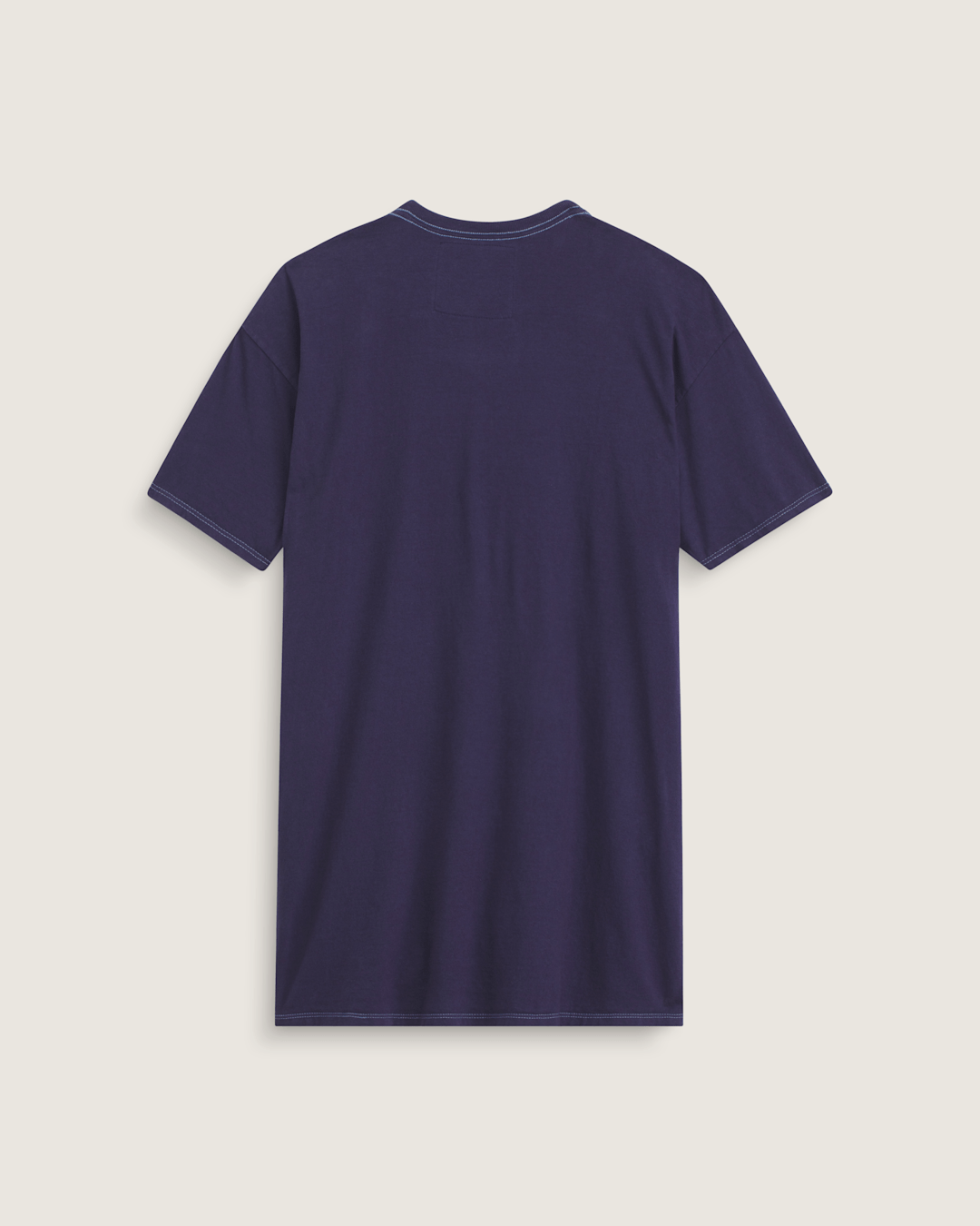 Vans Waffle Shop Skate Crest T-Shirt in Navy Blue