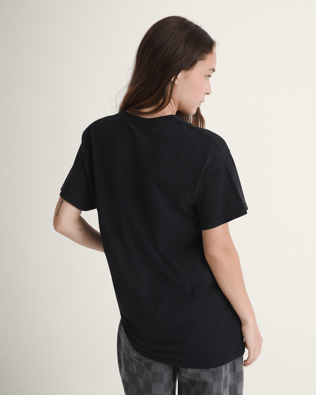 Vans Waffle Shop Skate Crest T-Shirt in Black