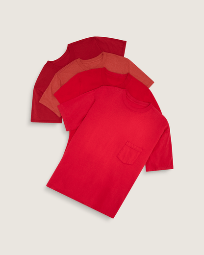 Vans Waffle Shop Optic Eye T-Shirt in Red