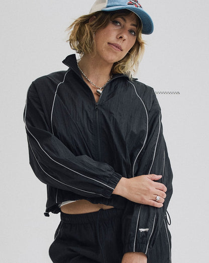 Vans Nyla Track Jacket in Black