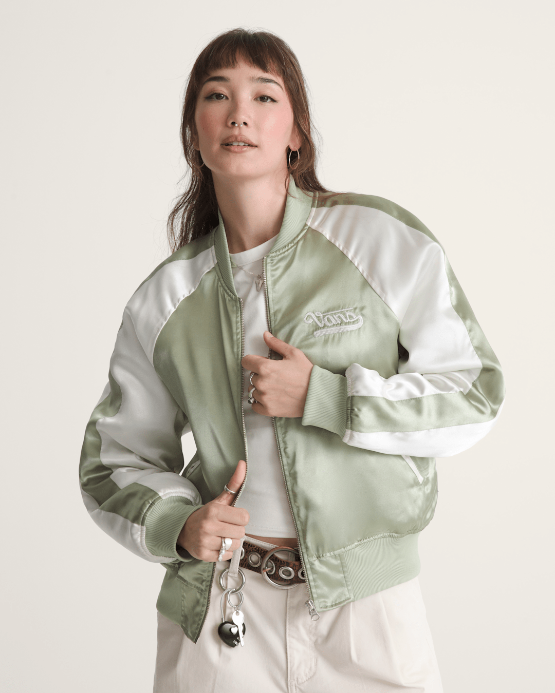 Vans Souvenir Jacket in Soft Sage Green