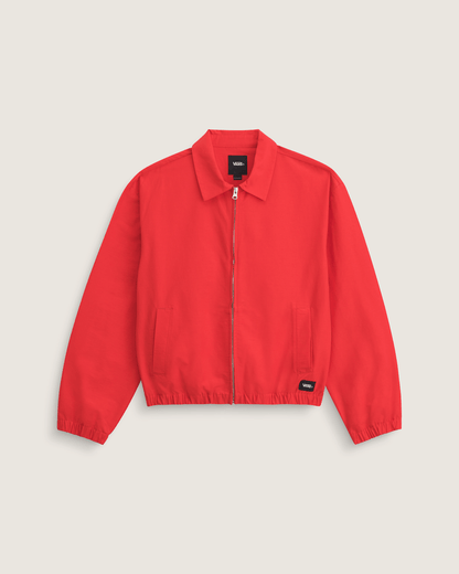 Vans Lightweight Bomber Jacket in Racing Red