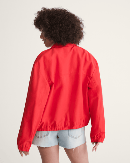 Vans Lightweight Bomber Jacket in Racing Red