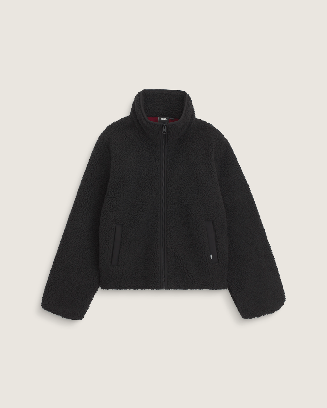 Vans Misty Fog High Pile Jacket in Black