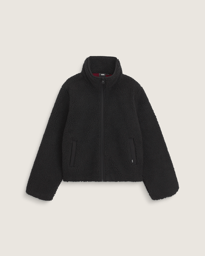 Vans Misty Fog High Pile Jacket in Black