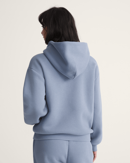 Vans Salton Pullover Hoodie in Glacial Slate Blue