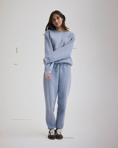 Vans Salton Crew Sweatshirt in Glacial Slate Blue