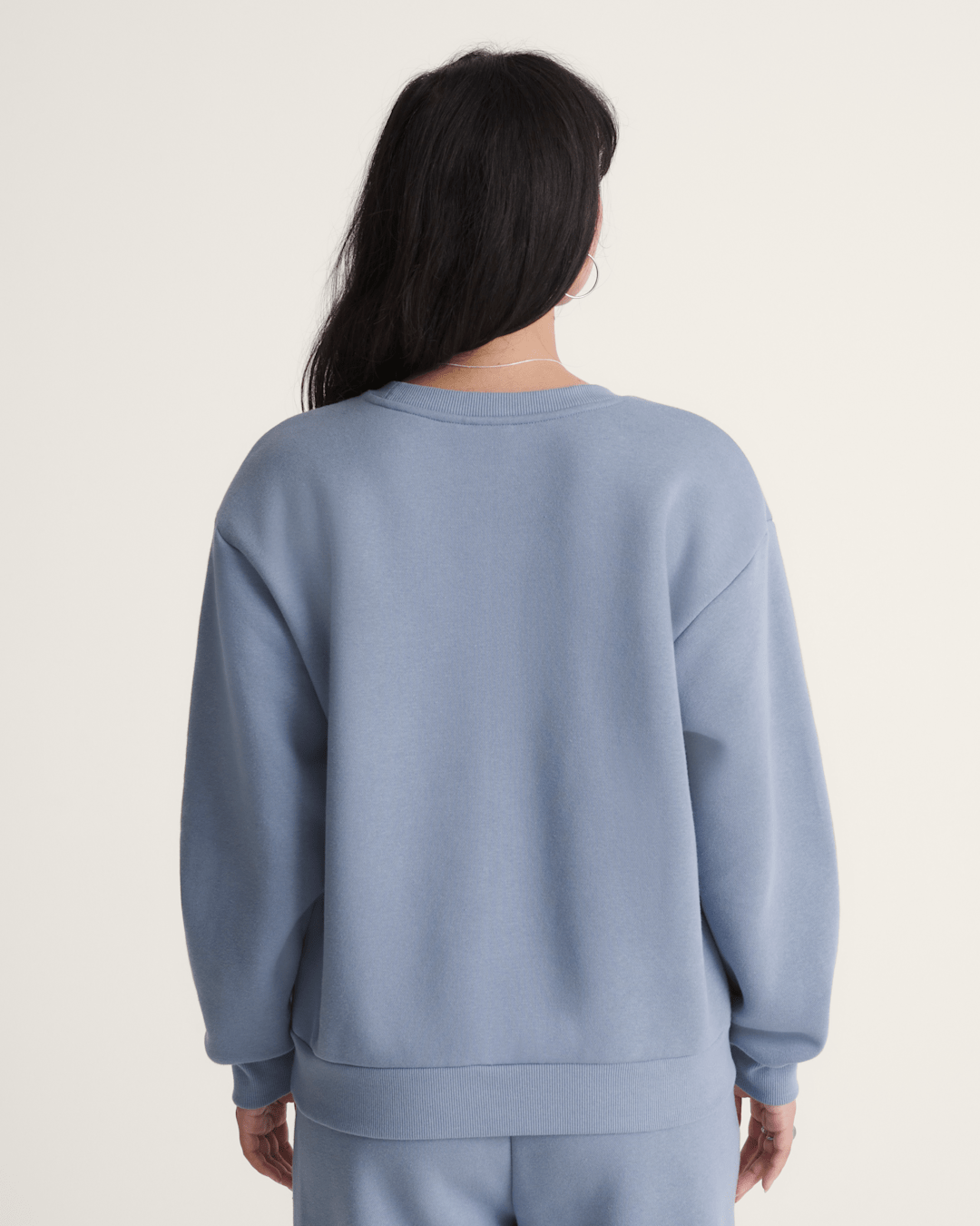 Vans Salton Crew Sweatshirt in Glacial Slate Blue
