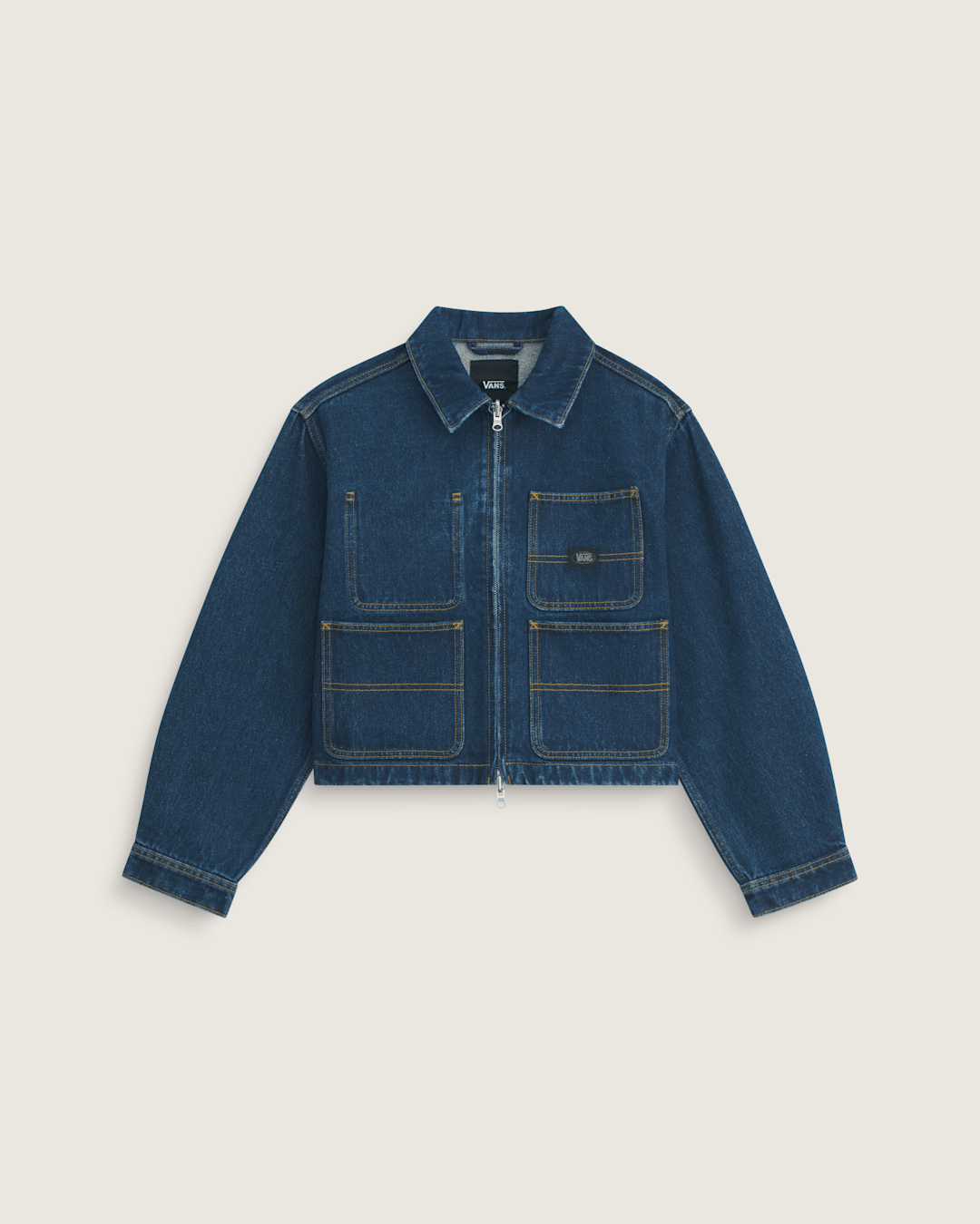 Vans Emily Boxy Work Wear Jacket in Dark Rise