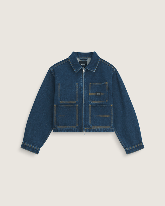 Vans Emily Boxy Work Wear Jacket in Dark Rise