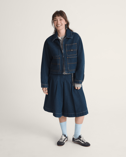 Vans Emily Boxy Work Wear Jacket in Dark Rise