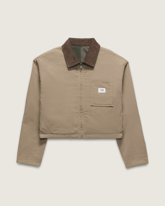 Vans OTW by Vans X HommeGirls Reversible Jacket in Military Green
