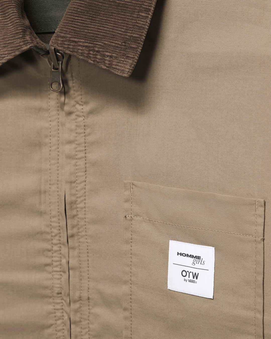 Vans OTW by Vans X HommeGirls Reversible Jacket in Military Green