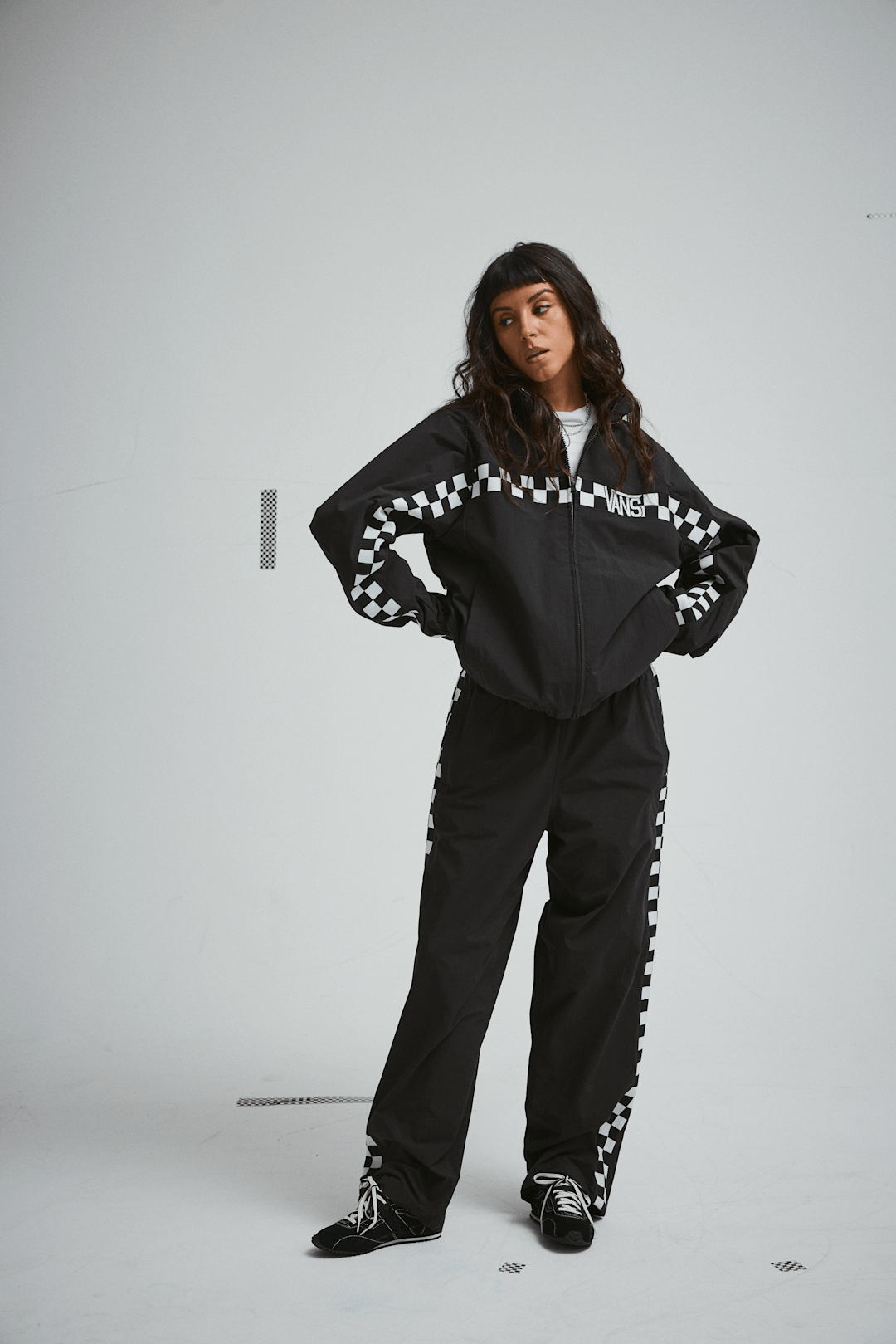 Vans Ronnie Track Jacket in Black