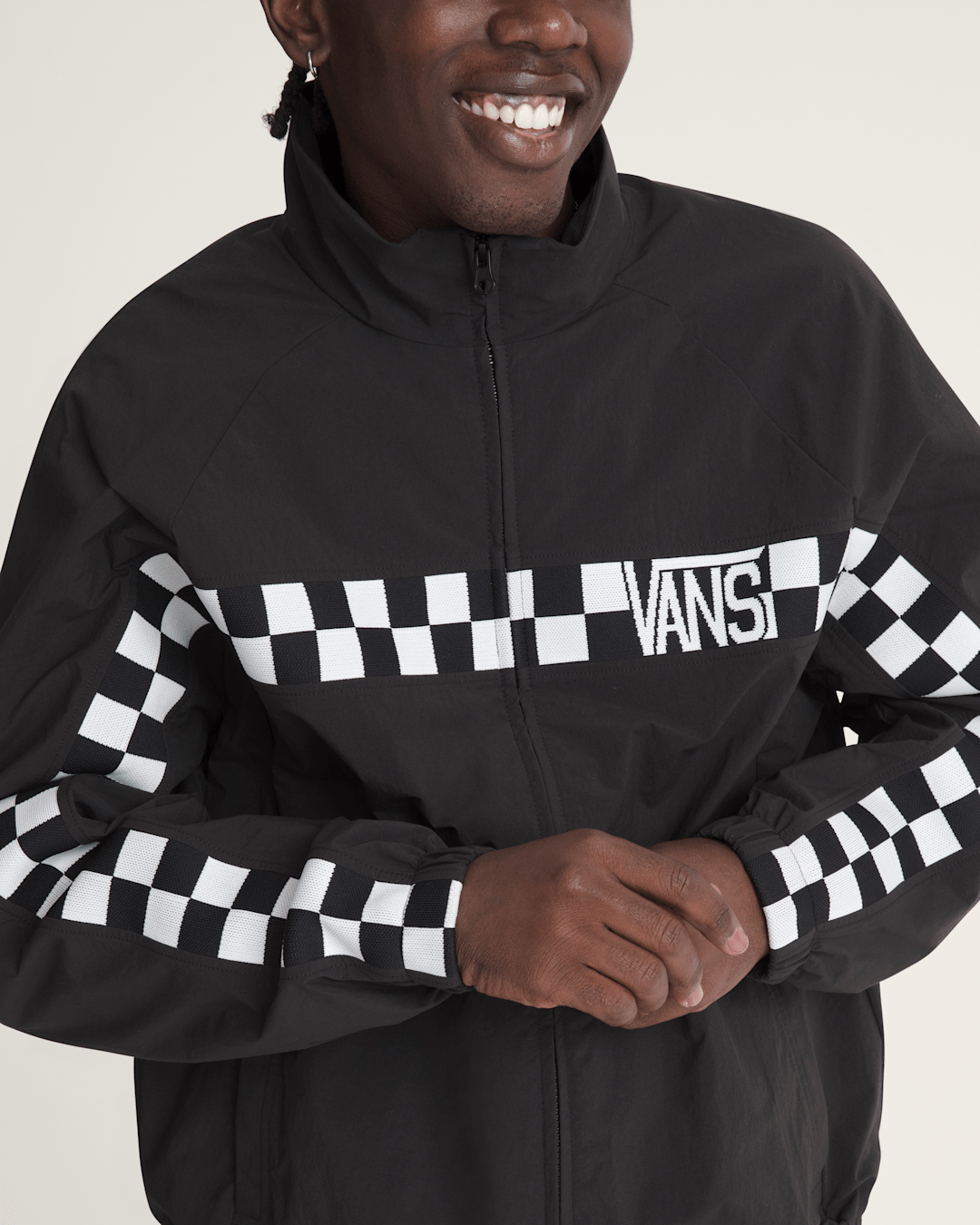 Vans Ronnie Track Jacket in Black