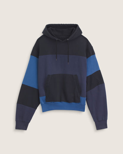 Vans Waffle Shop Reimagined Pieced Hoodie in Blue