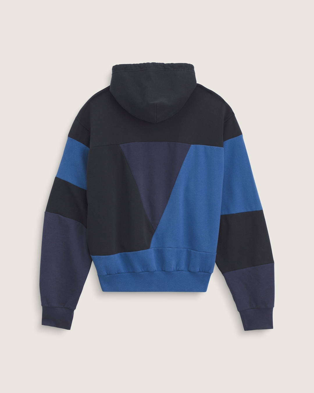 Vans Waffle Shop Reimagined Pieced Hoodie in Blue
