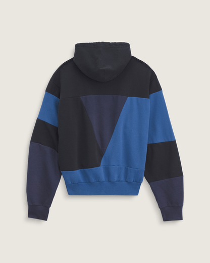 Vans Waffle Shop Reimagined Pieced Hoodie in Blue
