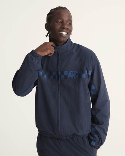 Vans Ronnie Track Jacket in Parisian Night Blue