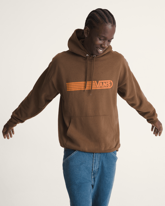 Vans Waffle Shop Serio Vans Style Pullover Hoodie in Brown