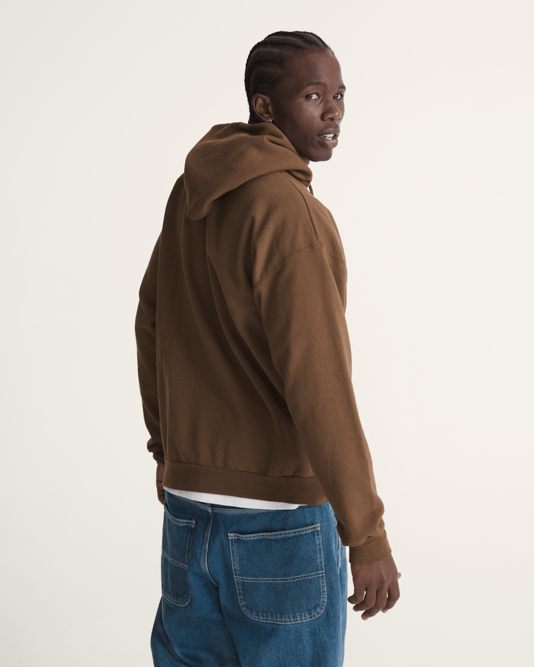 Vans Waffle Shop Serio Vans Style Pullover Hoodie in Brown