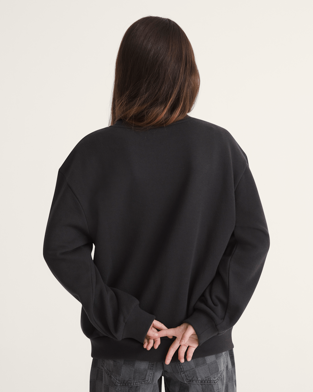 Vans Salton Pearls Crew Sweatshirt in Black