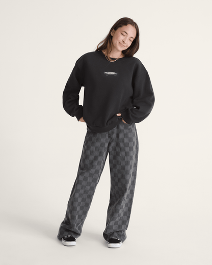 Vans Salton Pearls Crew Sweatshirt in Black