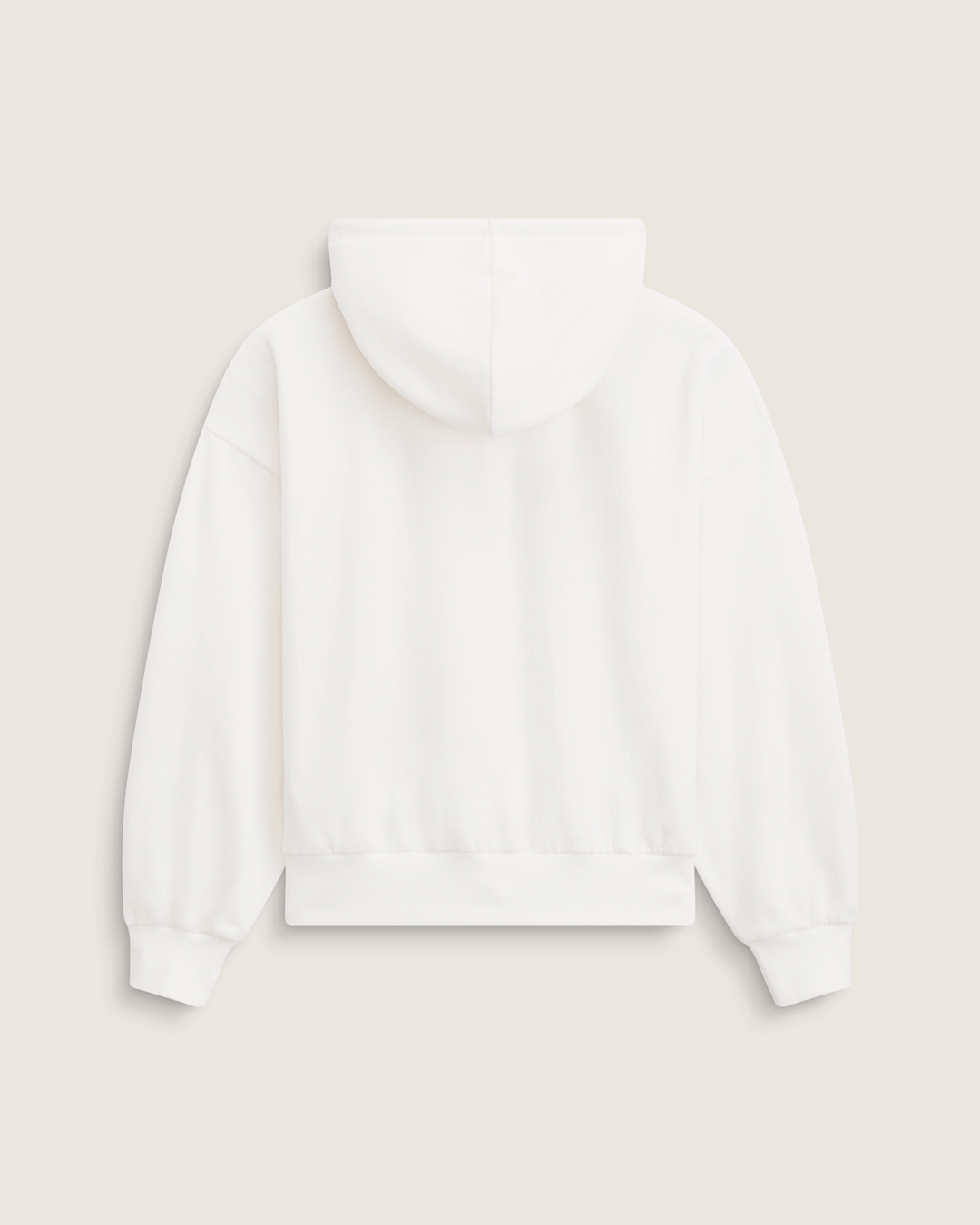 Vans Pearls Logo Retro Pullover Sweatshirt in Marshmallow White