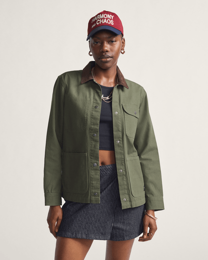 Vans Drill Chore Coat in Green