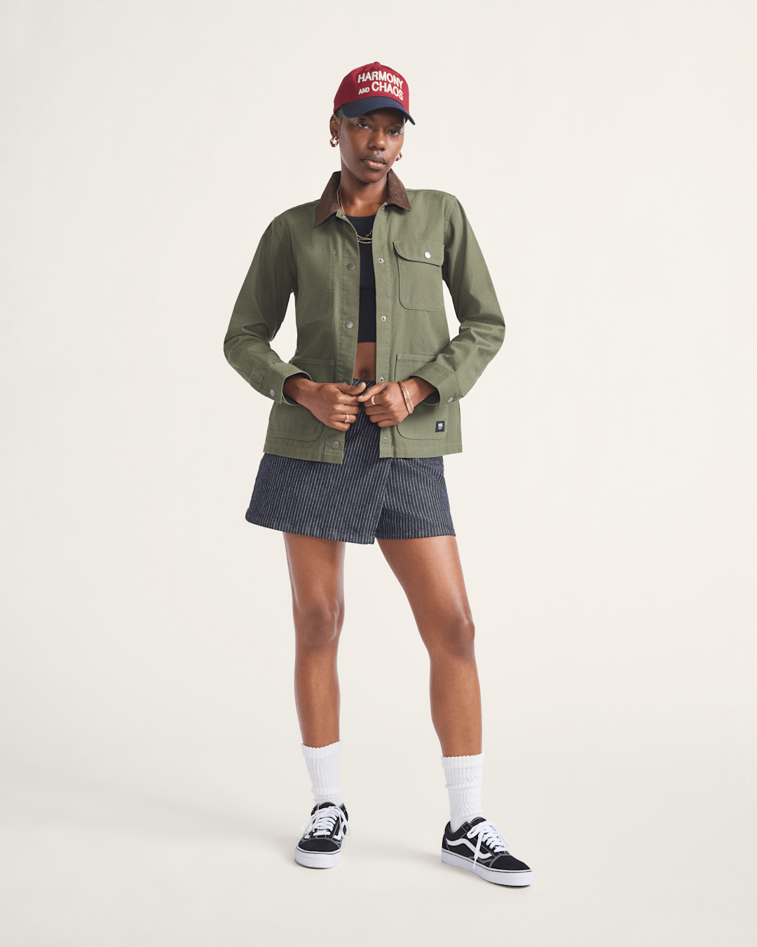 Vans Drill Chore Coat in Green