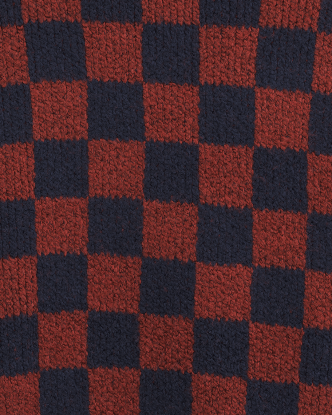 Vans Cameron Sweater in Checkerboard Blue / Red