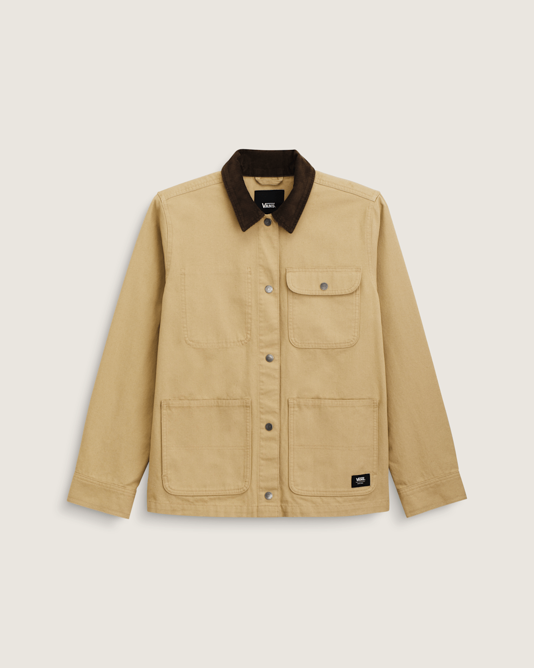 Vans Drill Chore Coat in Tan Brown