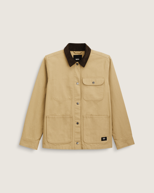 Vans Drill Chore Coat in Tan Brown